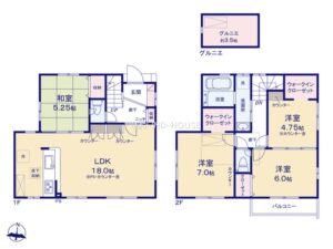 2号棟間取図